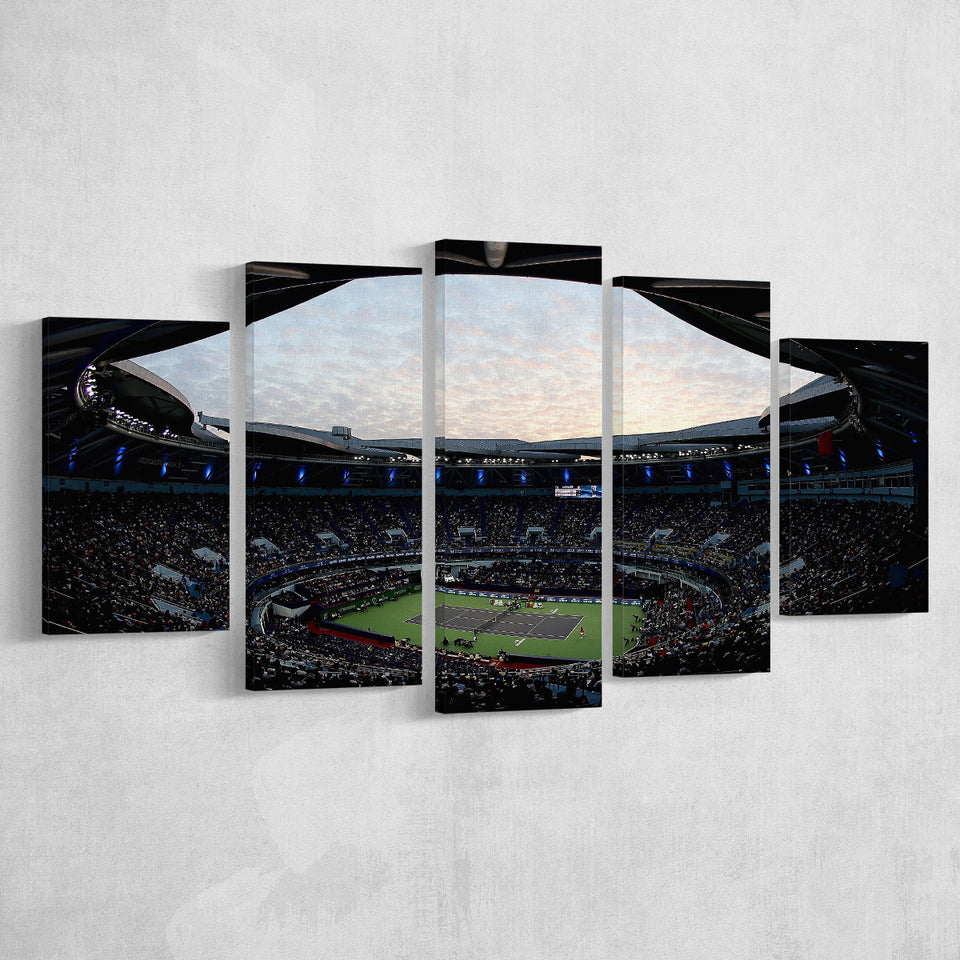 Floodlight Impressive Stadium, Stadium Canvas, Sport Art, Large Canvas, Multi Panels, Canvas Prints Wall Art Decor