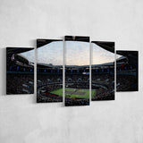 Floodlight Impressive Stadium, Stadium Canvas, Sport Art, Large Canvas, Multi Panels, Canvas Prints Wall Art Decor