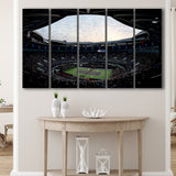 Floodlight Impressive Stadium, Stadium Canvas, Sport Art, Gift for him, Multi Panels B, Canvas Prints Wall Art Decor