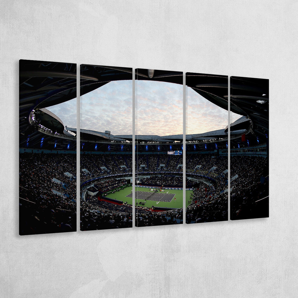 Floodlight Impressive Stadium, Stadium Canvas, Sport Art, Gift for him, Multi Panels B, Canvas Prints Wall Art Decor