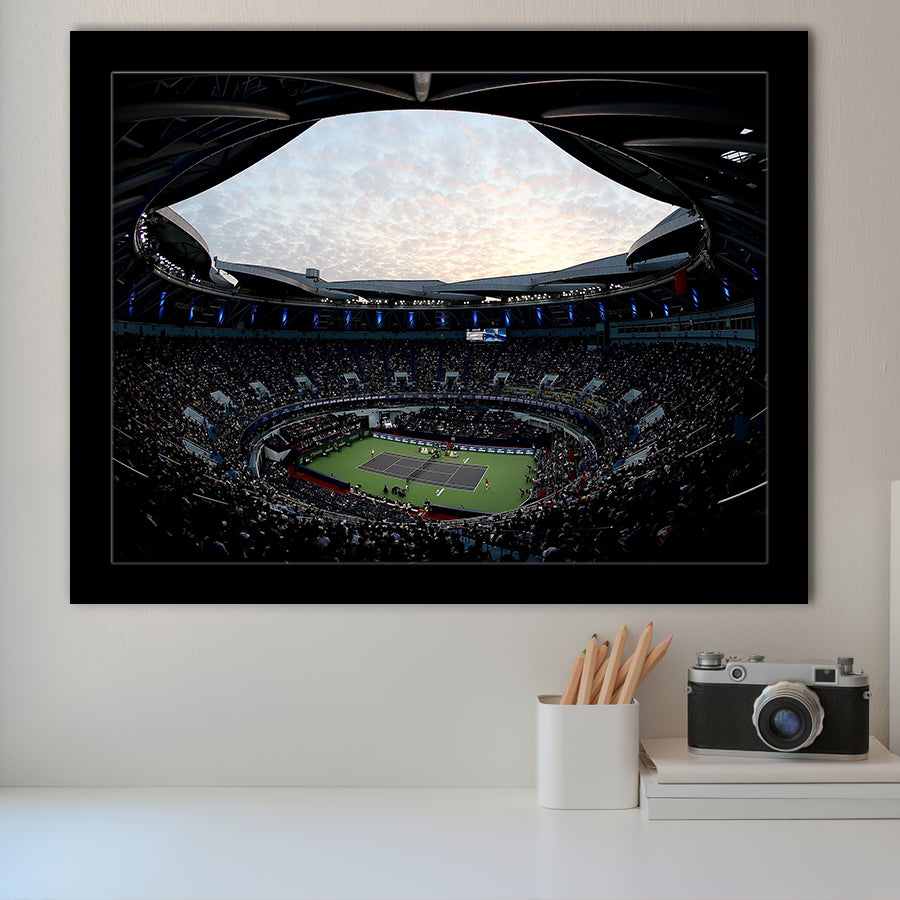 Floodlight Impressive Stadium, Stadium Canvas, Sport Art, Gift for him, Framed Art Prints Wall Art Decor, Framed Picture