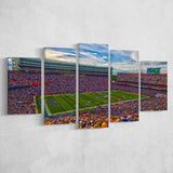 Florida Gators Stadium Canvas Prints Stadium Ben Hill Griffin Stadium Wall Art,Multi Panels,Sport Stadium Art Prints, Fan Gift