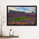 Florida Gators Stadium Framed Canvas Prints Stadium Ben Hill Griffin Stadium Wall Art,Sport Stadium Art Prints, Fan Gift