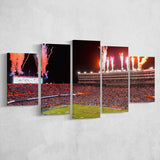 Florida Gators Stadium Canvas Prints Ben Hill Griffin Stadium Wall Art,Multi Panels,Sport Stadium Art Prints, Fan Gift