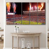 Florida Gators Stadium Canvas Prints Ben Hill Griffin Stadium Wall Art,Multi Panels B,Sport Stadium Art Prints, Fan Gift