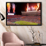 Florida Gators Stadium Framed Canvas Prints Ben Hill Griffin Stadium Wall Art,Sport Stadium Art Prints, Fan Gift