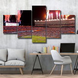 Florida Gators Stadium Canvas Prints Ben Hill Griffin Stadium Wall Art,Multi Panels,Sport Stadium Art Prints, Fan Gift