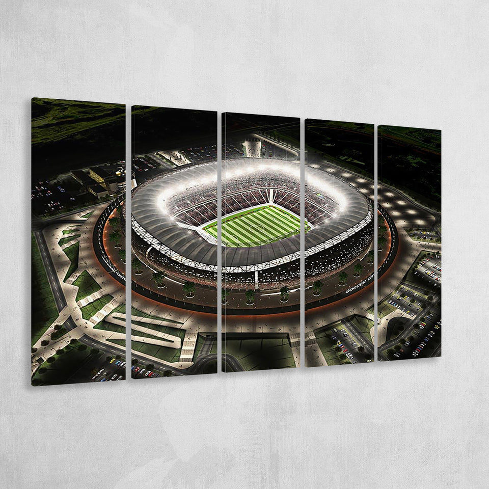 Fnb Stadium, Stadium Canvas, Sport Art, Gift for him, Multi Panels B, Canvas Prints Wall Art Decor
