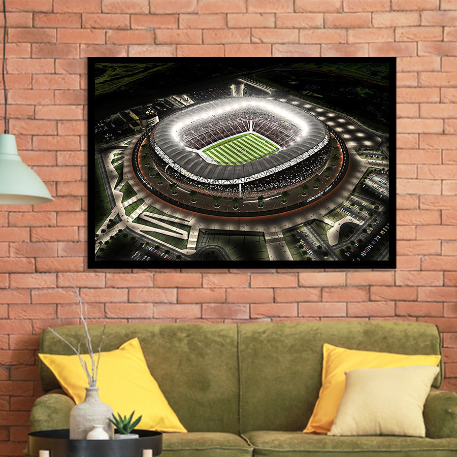 Fnb Stadium, Stadium Canvas, Sport Art, Gift for him, Framed Art Prints Wall Art Decor, Framed Picture