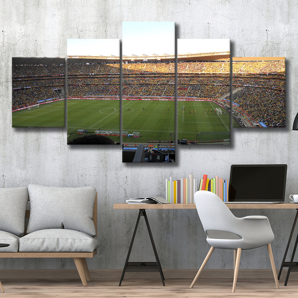 Fnb Stadium bleachers View, Stadium Canvas, Sport Art, Large Canvas, Multi Panels, Canvas Prints Wall Art Decor