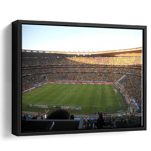 Fnb Stadium bleachers View, Stadium Canvas, Sport Art, Gift for him, Framed Canvas Prints Wall Art Decor, Framed Picture