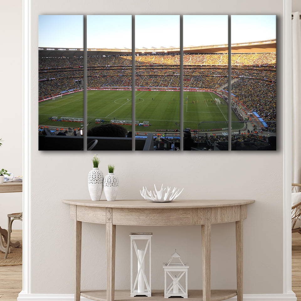 Fnb Stadium bleachers View, Stadium Canvas, Sport Art, Gift for him, Multi Panels B, Canvas Prints Wall Art Decor