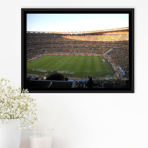 Fnb Stadium bleachers View, Stadium Canvas, Sport Art, Gift for him, Framed Canvas Prints Wall Art Decor, Framed Picture