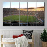 Fnb Stadium bleachers View, Stadium Canvas, Sport Art, Gift for him, Multi Panels B, Canvas Prints Wall Art Decor