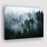 Foggy Forest Canvas Prints Wall Art Decor - Paiting Canvas, Art Prints, Wall Decor, For Sale