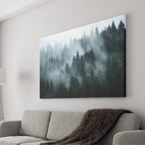 Foggy Forest Canvas Prints Wall Art Decor - Paiting Canvas, Art Prints, Wall Decor, For Sale