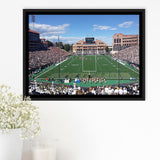 Folsom Field Stadium Framed Canvas Prints Colorado Buffaloes Wall Art,Sport Stadium Art Prints, Fan Gift