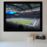 Ford Field Stadium Wall Art Detroit Lions Stadium Art Prints,Sport Stadium Art Prints, Fan Gift, Wall Decor
