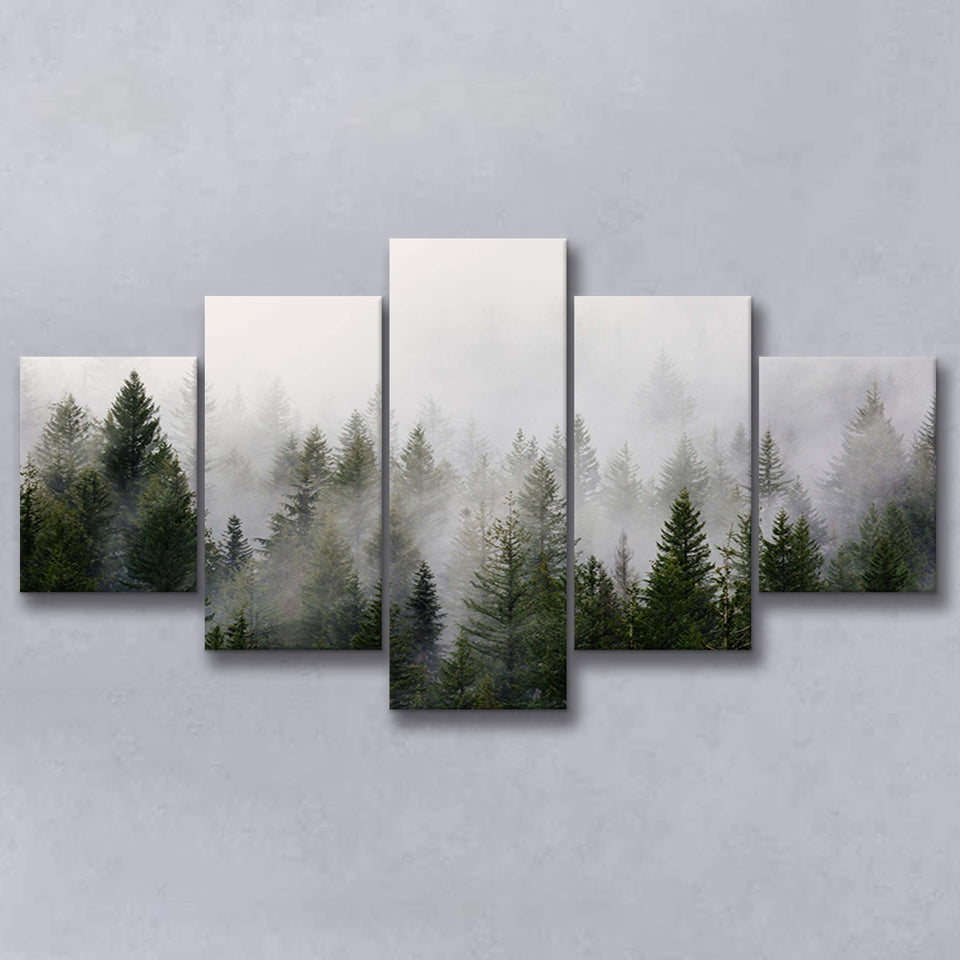 Forest, Forest Multi Panels,Canvas Prints Wall Art Home Decor