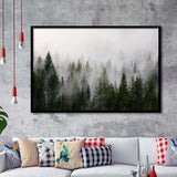 Forest, Forest Framed Art Prints Wall Art Decor,Black Frame, Ready to hang