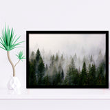 Forest, Forest Framed Art Prints Wall Art Decor,Black Frame, Ready to hang