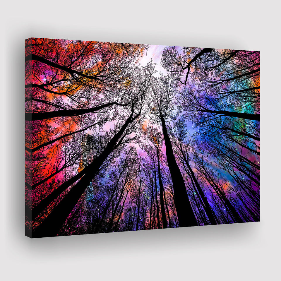 Forest, Trees Canvas Art Canvas Prints Wall Art Home Decor - Painting Canvas, Ready to hang