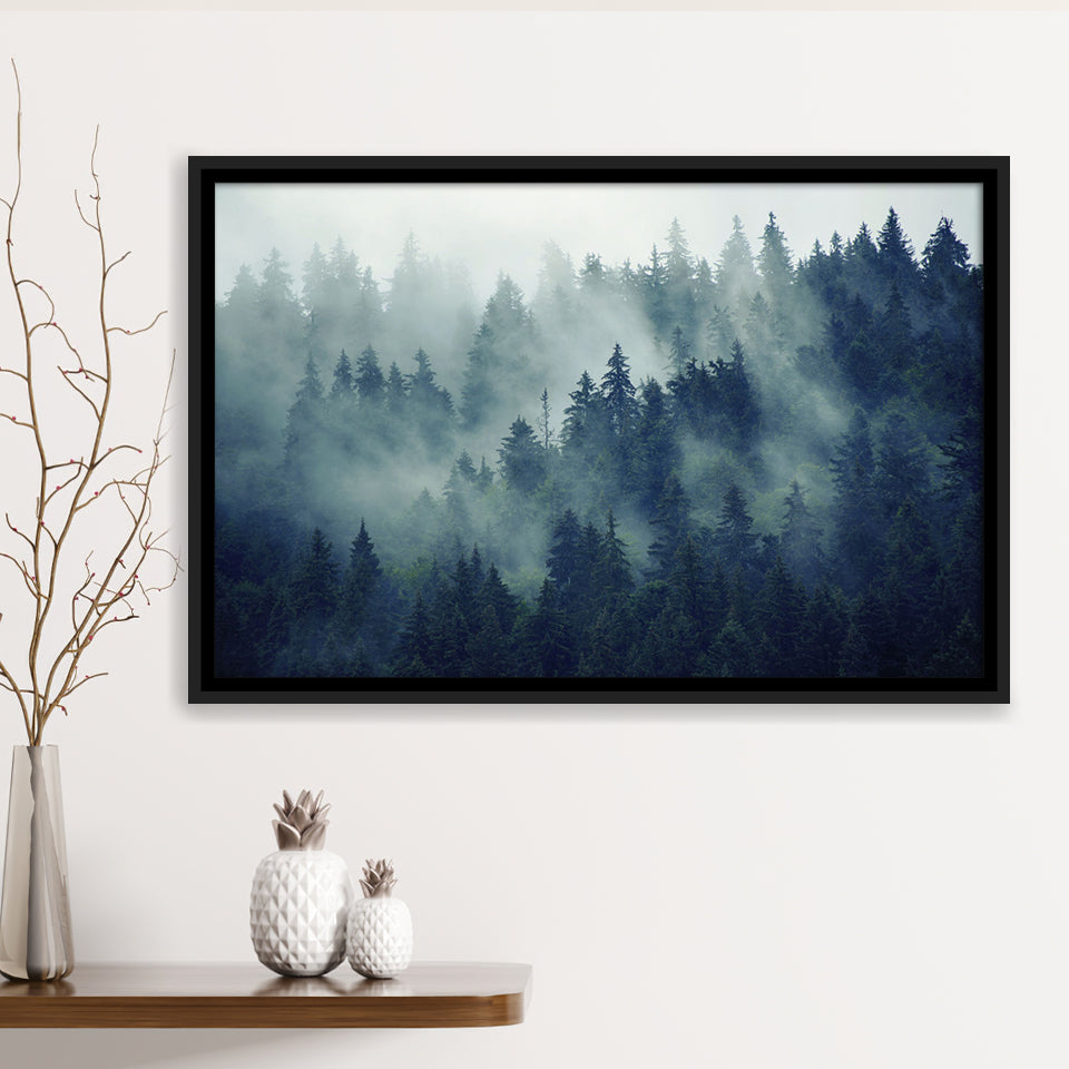 Forest Framed Canvas Prints Wall Art Decor - Paiting Canvas, Art Prints, Floating Frame