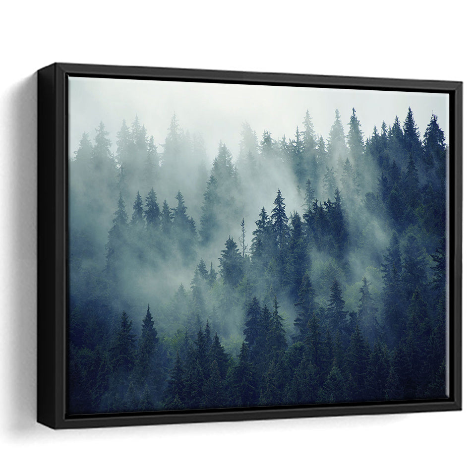 Forest Framed Canvas Prints Wall Art Decor - Paiting Canvas, Art Prints, Floating Frame