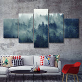 Forest 5 Piece Canvas Prints Wall Art Decor - Painting Canvas, Multi Panels