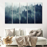 Forest 5 Piece B Canvas Prints Wall Art Decor - Painting Canvas, Multi Panels