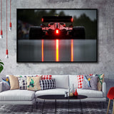 Formula One F1 Grand Prix Racing Car Framed Canvas Prints Wall Art - Painting Canvas,Framed Picture,Home Art Wall Decor