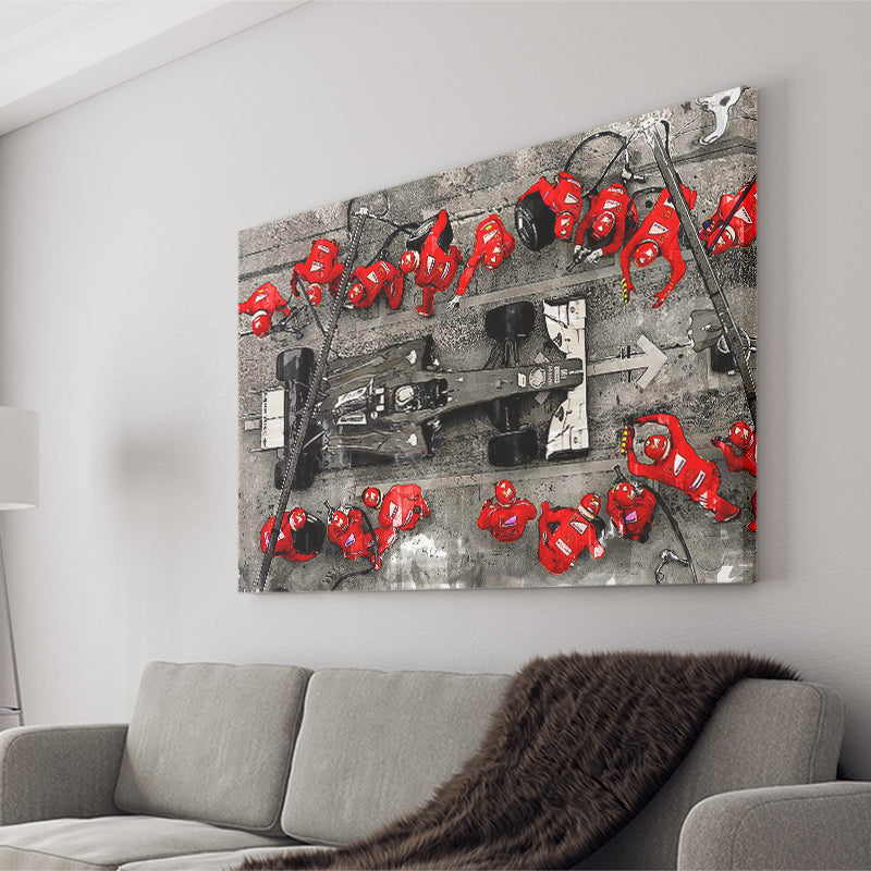 Formula One Formula 1 Canvas Prints Wall Art Decor - Painting Canvas, Art Print, Home Decor, Ready to Hang