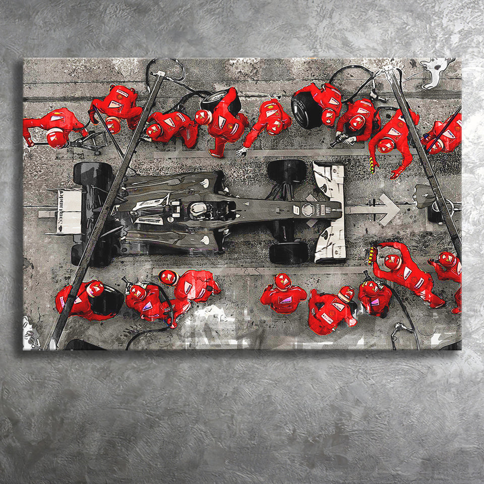 Formula One Formula 1 Canvas Prints Wall Art Decor - Painting Canvas, Art Print, Home Decor, Ready to Hang