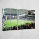 ForsythBarr, Stadium Canvas, Sport Art, Gift for him, Multi Panels B, Canvas Prints Wall Art Decor
