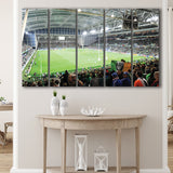 ForsythBarr, Stadium Canvas, Sport Art, Gift for him, Multi Panels B, Canvas Prints Wall Art Decor