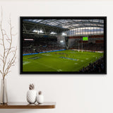 Forsyth Barr Stadium, Stadium Canvas, Sport Art, Gift for him, Framed Canvas Prints Wall Art Decor, Framed Picture