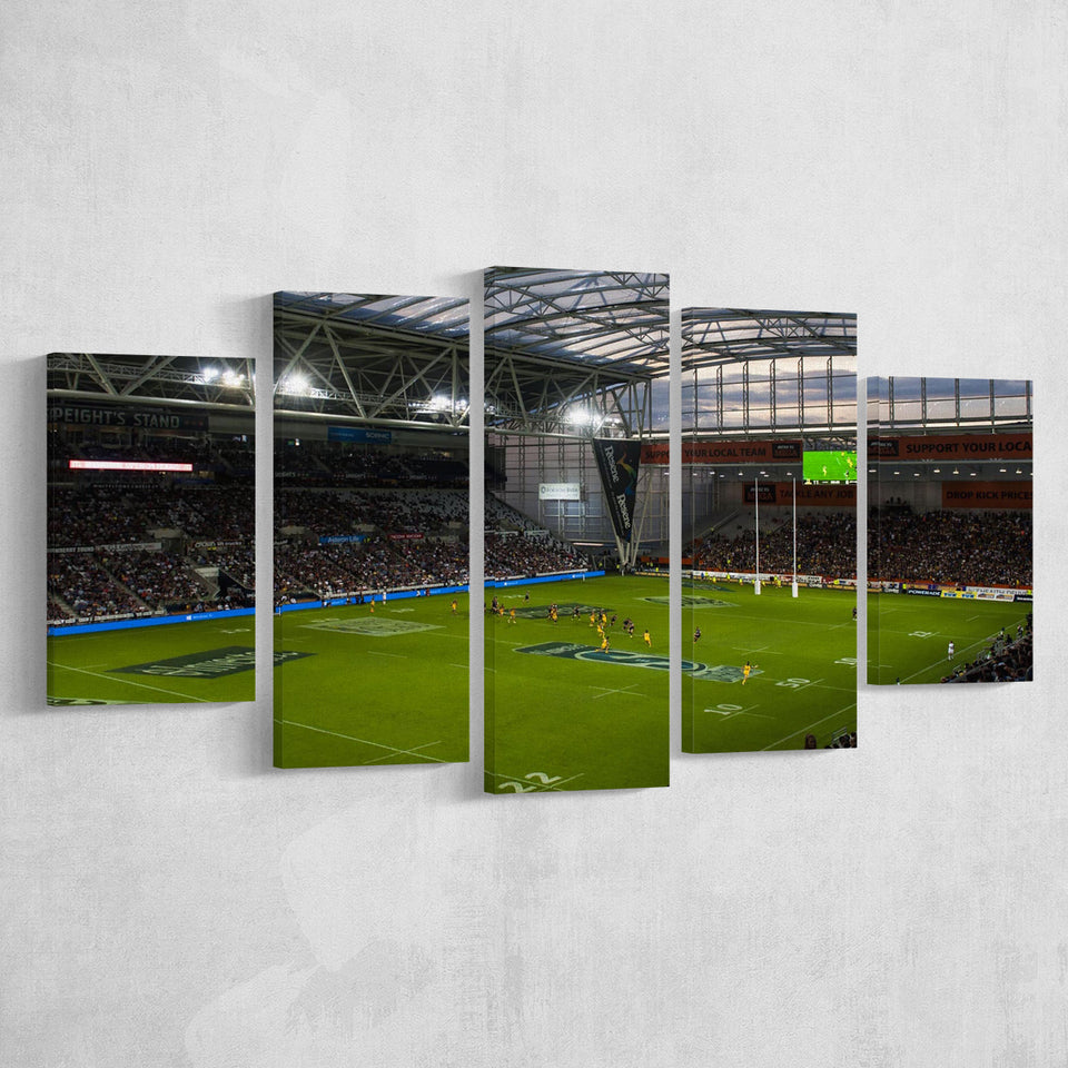 Forsyth Barr Stadium, Stadium Canvas, Sport Art, Large Canvas, Multi Panels, Canvas Prints Wall Art Decor