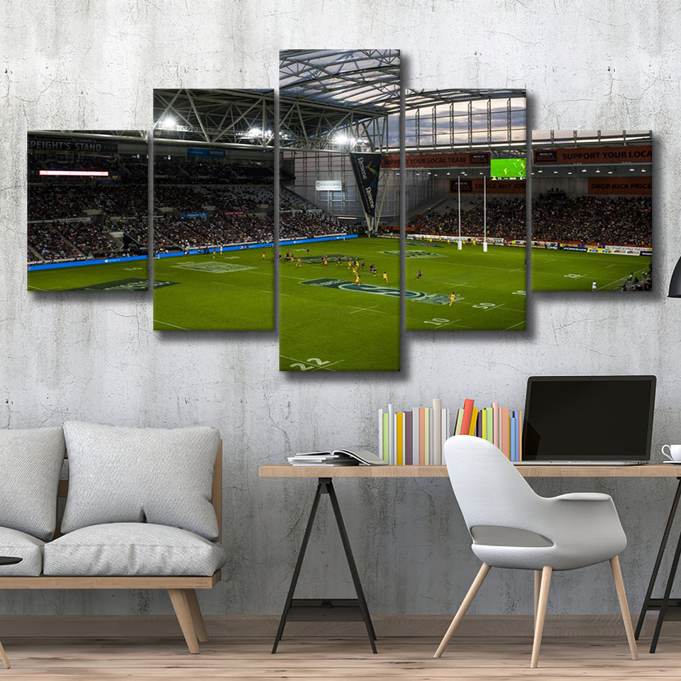 Forsyth Barr Stadium, Stadium Canvas, Sport Art, Large Canvas, Multi Panels, Canvas Prints Wall Art Decor