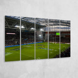Forsyth Barr Stadium, Stadium Canvas, Sport Art, Gift for him, Multi Panels B, Canvas Prints Wall Art Decor