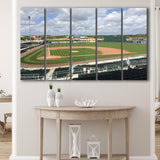 Fort Myers Miracle Stadium Canvas Prints Hammond Stadium Wall Art,Multi Panels B,Sport Stadium Art Prints, Fan Gift