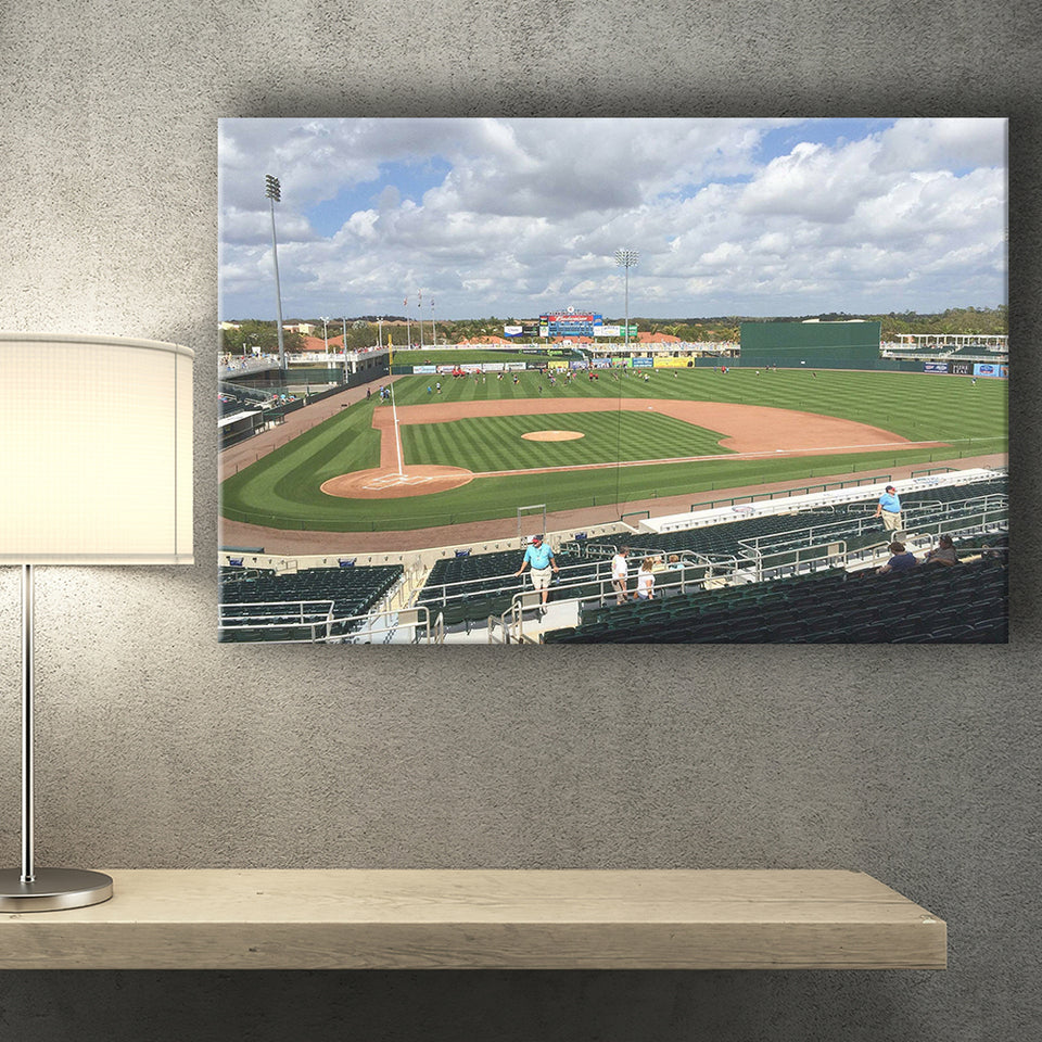 Fort Myers Miracle Stadium Canvas Prints Hammond Stadium Wall Art,Sport Stadium Art Prints, Fan Gift, Wall Decor