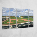 Fort Myers Miracle Stadium Canvas Prints Hammond Stadium Wall Art,Multi Panels B,Sport Stadium Art Prints, Fan Gift