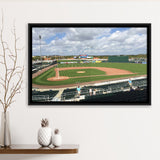 Fort Myers Miracle Stadium Framed Canvas Prints Hammond Stadium Wall Art,Sport Stadium Art Prints, Fan Gift