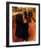 Four Ages In Life By Edward Munch-Canvas Art,Art Print,Framed Art,Plexiglass cover
