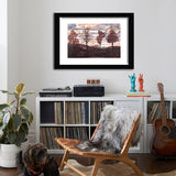 Four Trees By Egon Schiele-Canvas art,Art Print,Frame art,Plexiglass cover