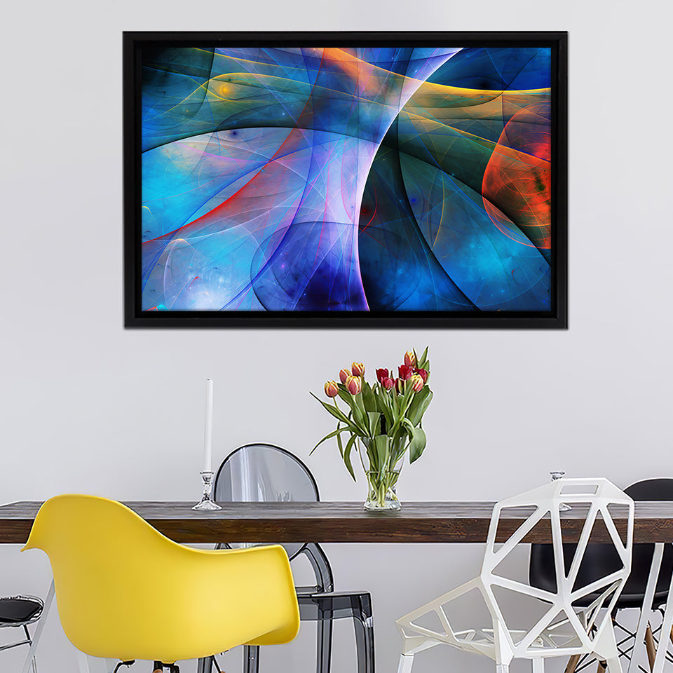 Fractal Graphics Framed Canvas Prints Wall Art - Canvas Painting, Framed Art, Prints for Sale, Wall Decor, Home Decor