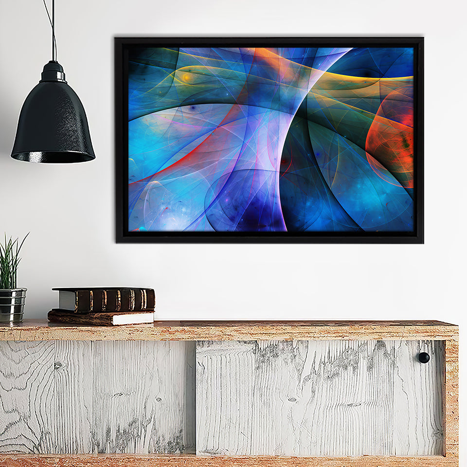 Fractal Graphics Framed Canvas Prints Wall Art - Canvas Painting, Framed Art, Prints for Sale, Wall Decor, Home Decor