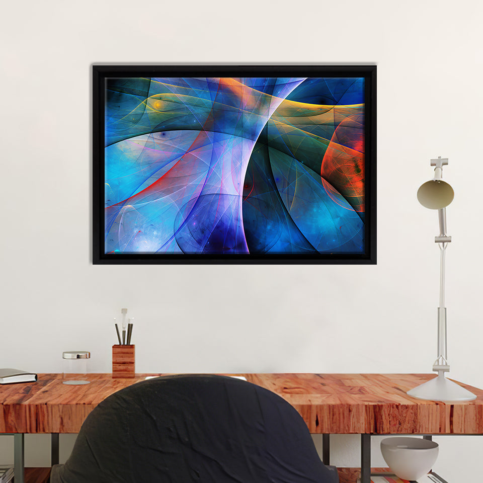Fractal Graphics Framed Canvas Prints Wall Art - Canvas Painting, Framed Art, Prints for Sale, Wall Decor, Home Decor