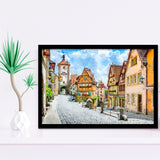 Franconia Germany Framed Art Prints Wall Decor - Painting Prints, Framed Picture, Home Decor