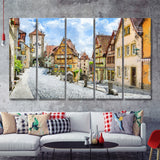 Franconia Germany 5 Piece B Canvas Prints Wall Art Decor - Painting Canvas, Multi Panels